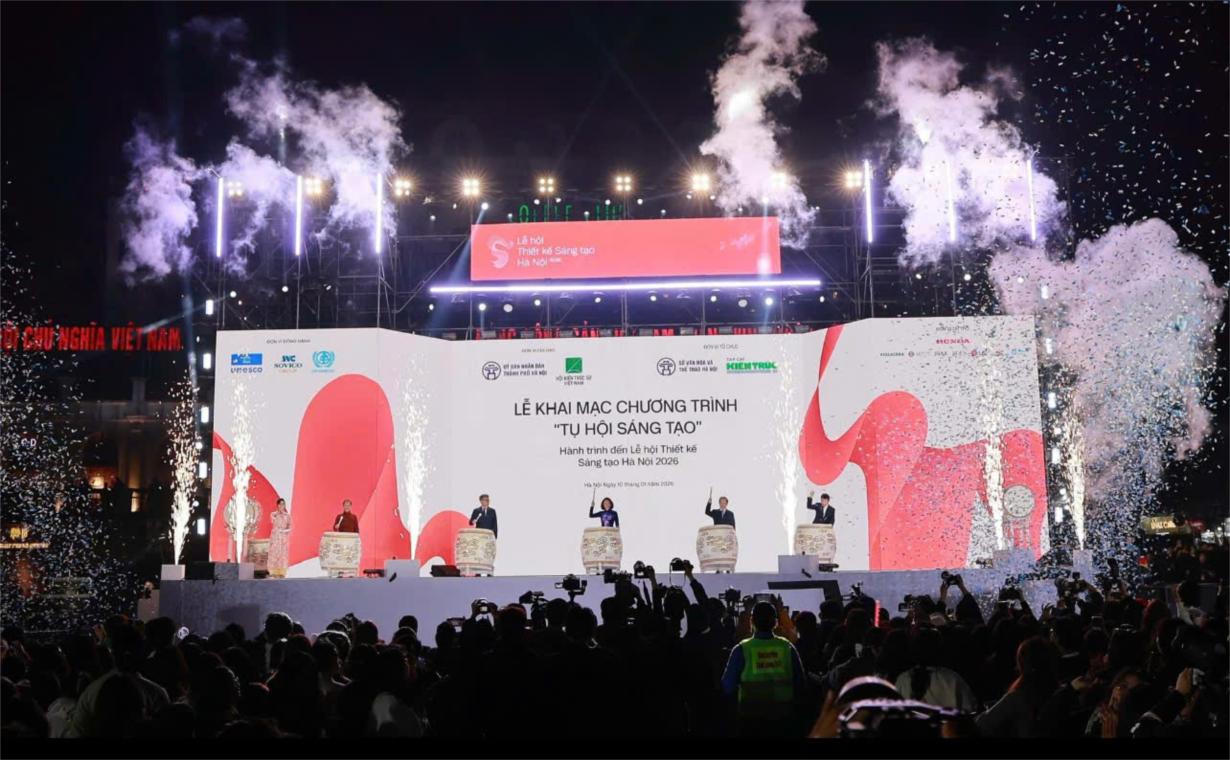 Lễ hội Thiết kế Sáng tạo Hà Nội hướng đến hệ sinh thái sáng tạo đô thị